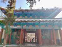 Shaolin Temple in Winter: A Snowy Wonderland ❄️🏯