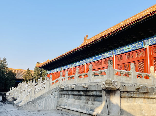真的被太廟根金絲楠木震撼到了！