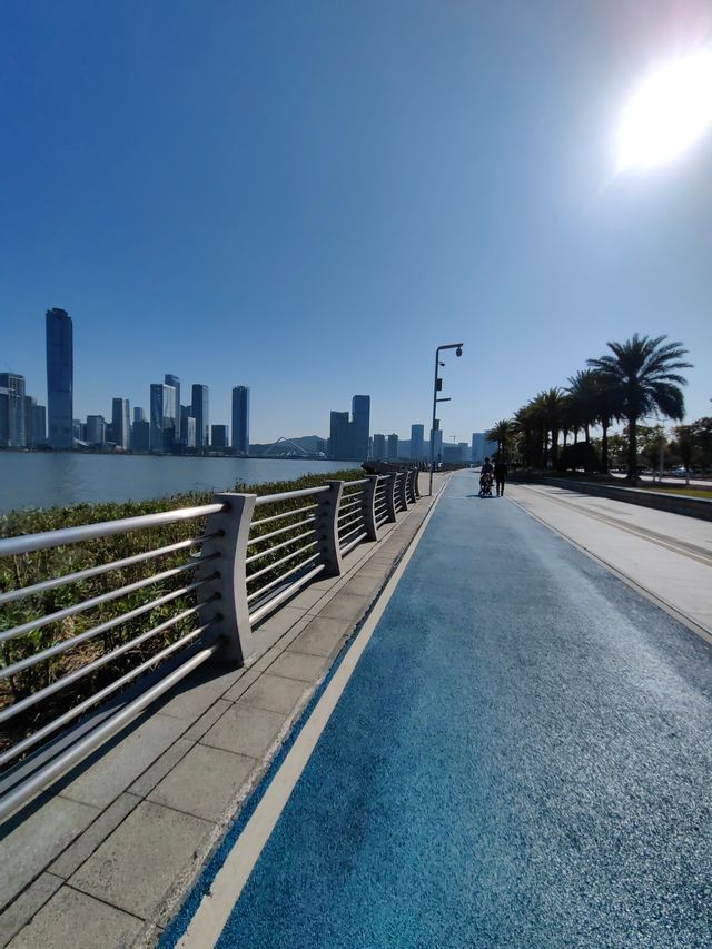 珠海情侶路碧道漫步