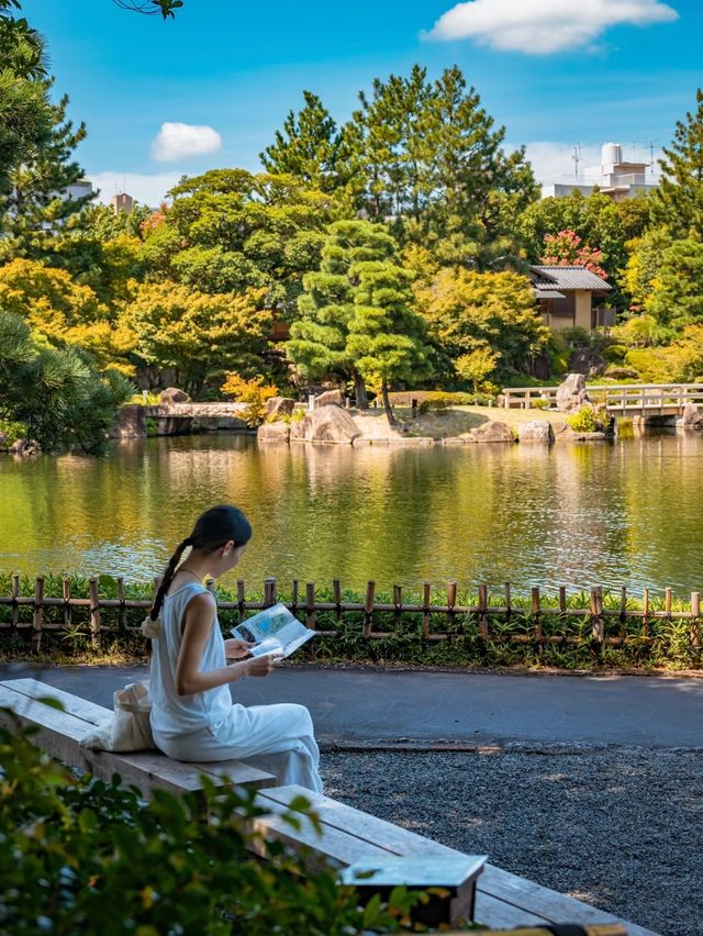 離開名古屋前，我在這個園林待了一個下午……