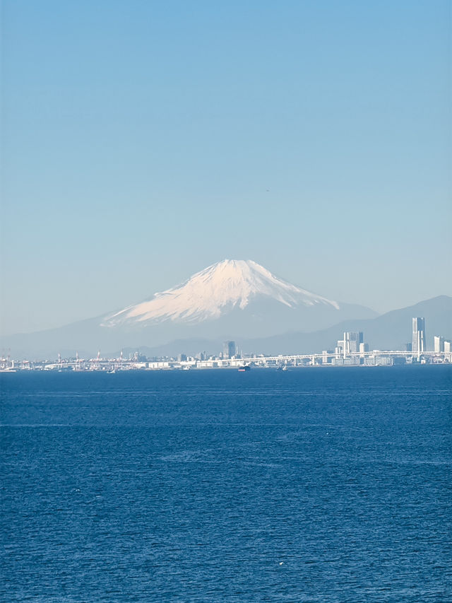 My Fuji from chiba unihotaru parking 