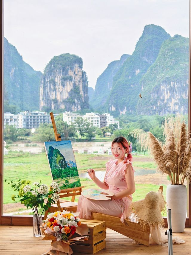 為咗呢扇窗，我專登去咗陽朔！