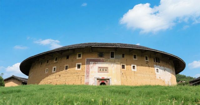 南靖夏日限定：當土樓遇見稻田、溪流與晚霞