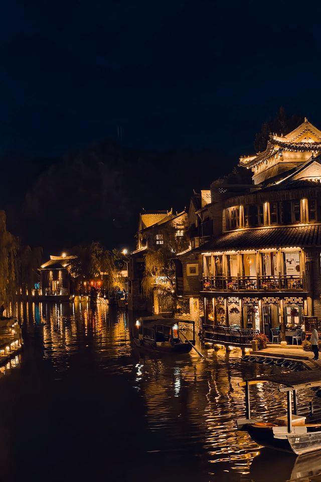 古北水鎮｜秋日限定紅葉盛宴！夜遊長城美到窒息