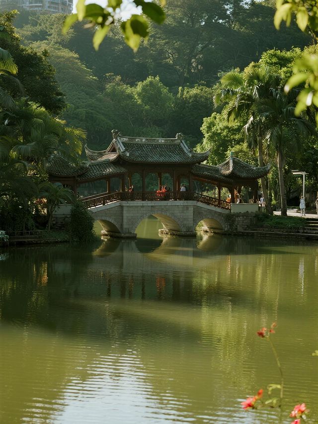 青秀山的秋天，是南寧城裡的一座天然氧吧