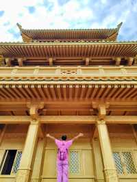 濟源王屋山完結篇 山巒美景與捨身崖 登頂總仙宮與財神殿探索