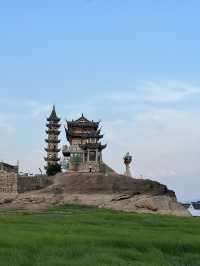 鄱陽湖落星墩攻略 枯水見草原汛期現樓閣的千年秘境