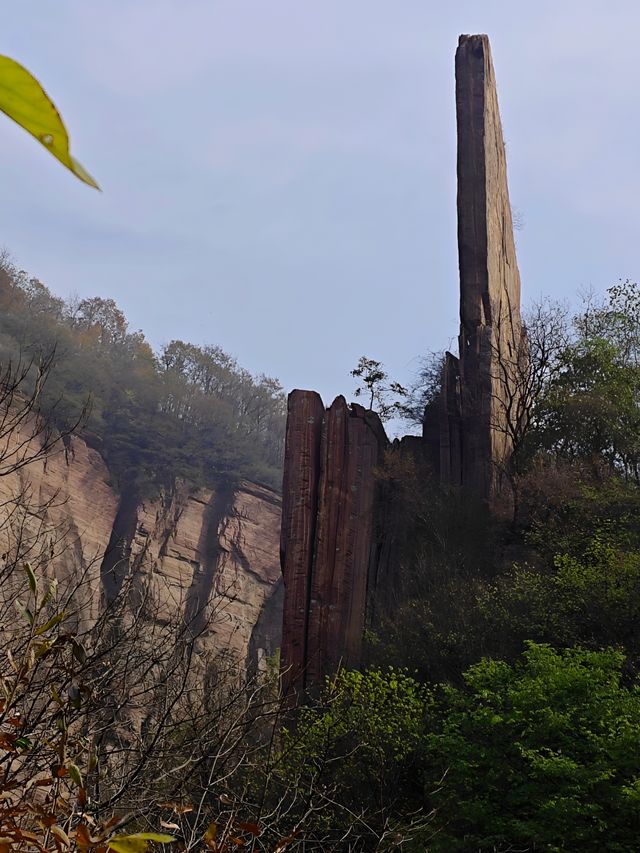 闖入億萬年前的天然畫廊河南龍潭大峽谷