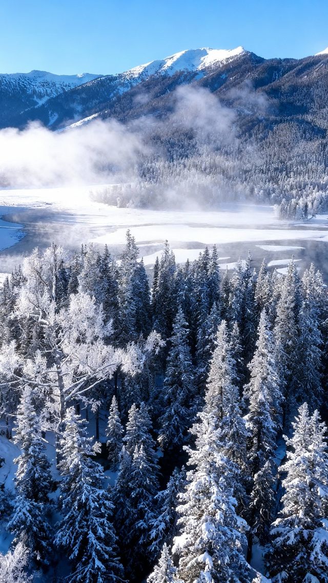 我想～沒人能拒絕冬天的阿勒泰吧！！
