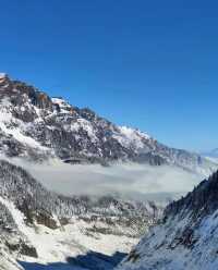 冬季治癒之旅，藏在私湯酒店裡的雪山禪意