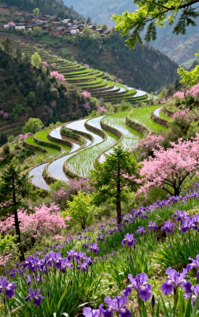 絕美金沙江梯田漫步 絕美金沙江梯田漫步