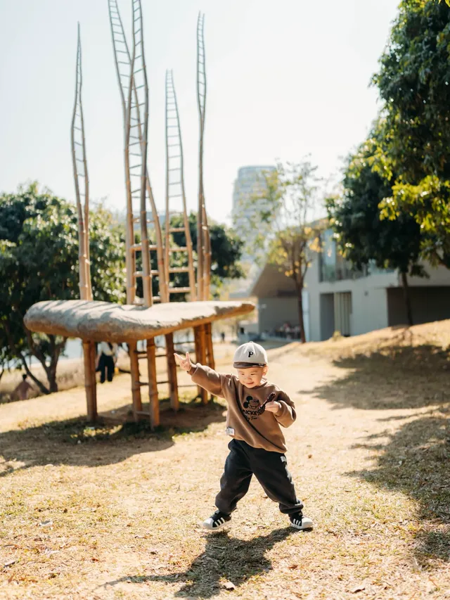 就在深圳超愛的免費寶藏遛娃地，超chill