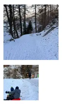 瑞士冬季徒步｜溫泉小鎮洛伊克巴德小環線