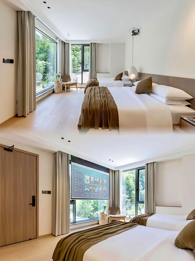 安吉這家山野民宿太好躺了!溫泉泳池絕美隱世美宿 安吉這家山野民宿太好躺了!溫泉泳池絕美隱世美宿