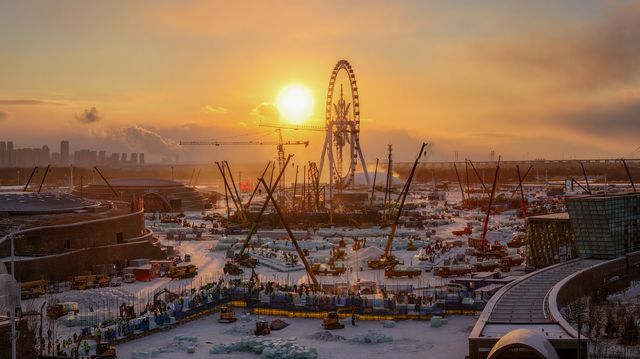 揭秘冰雪奇觀建造記 揭秘冰雪奇觀建造記