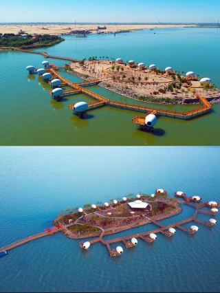 Living by the Sand Lake! Staying in a Fairyland from a Painting