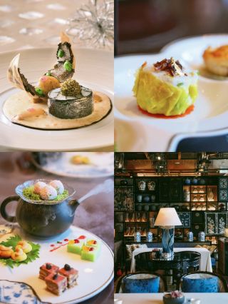 Macau Blue and White Porcelain Aesthetic Restaurant