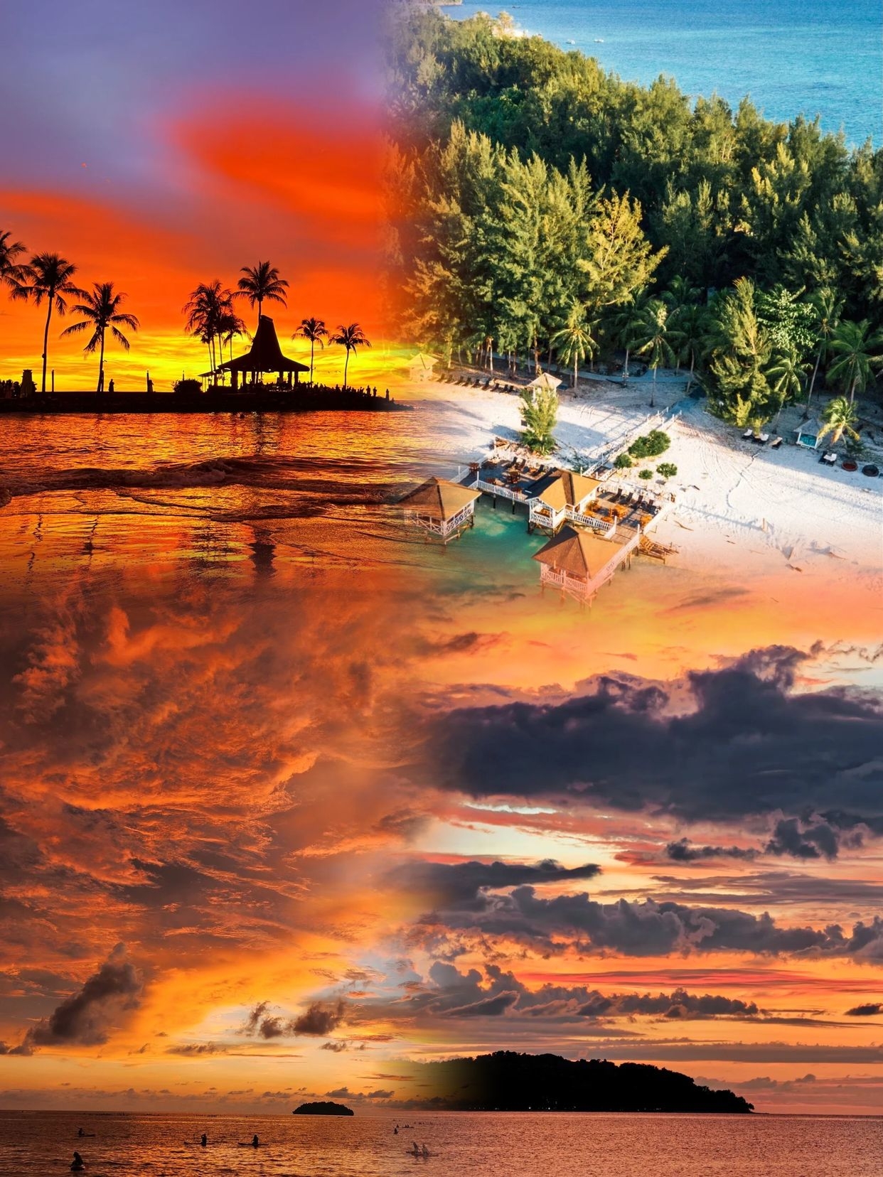 Kota Kinabalu is stunning, but I honestly don’t recommend going in March because.......