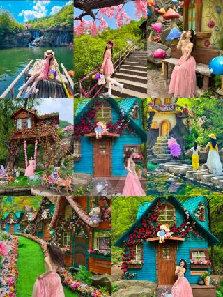 실수로 동화 속 세계에 들어갔어요