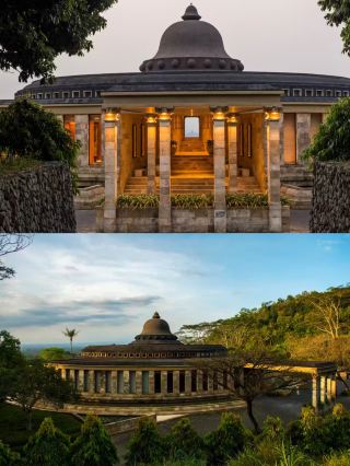 Borobudur's luxurious retreat: a place where you can experience a thousand years of Buddhist heritage and natural healing.