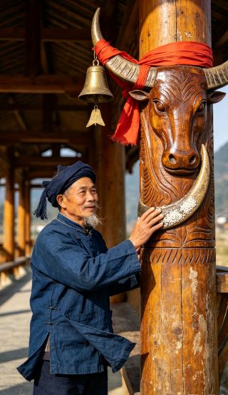 武漢から2時間直行！この瑶族の村には「花が咲く」牛の頭が隠されている