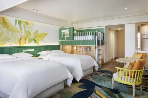 쉐라톤 그란데 도쿄 베이 호텔에서 즐기는 온 가족을 위한 편안하고 럭셔리한 휴가 。