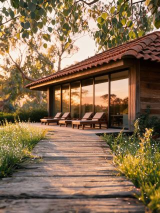 Escape to a lakeside retreat in the southern hemisphere and relax—this is how summer should be