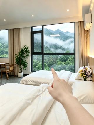 留壩に来て、私の家に泊まれば一人当たり100元以上で、景色の中に滞在できます