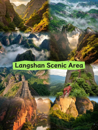 Langshan Mountain in Shaoyang, Hunan is a hidden gem 5A Danxia scenic area. It's uncrowded, affordable, and the scenery is absolutely breathtaking
