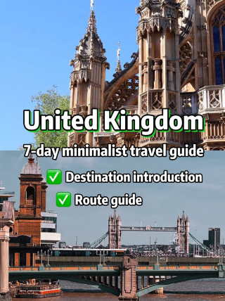 7-Day UK Summer Trip Guide for Lazy Travelers