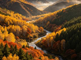 Hohhot Hadameng & Jiulongwan Autumn Viewing Guide: A Hidden Gem of Colorful Forests