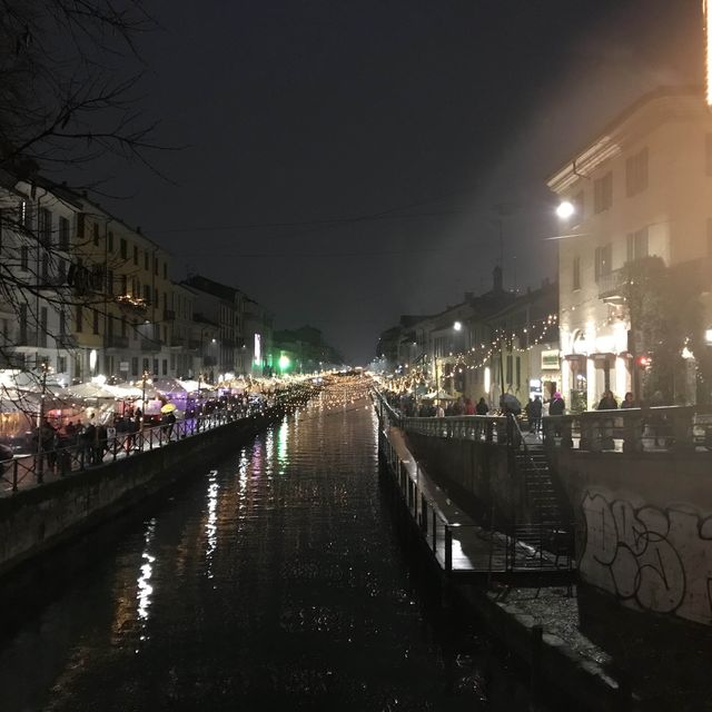 The beauty of Naviglio at night