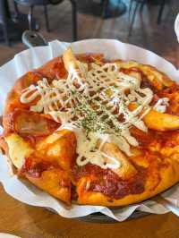 제임스시카고피자 미국식 치즈듬뿍 홍대맛집🍕