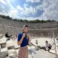 Ephesus - great theatre & library of Celsus