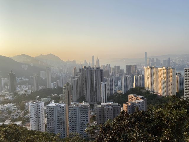 香港🇭🇰 ｜🐾 日落欣賞秘位/行山路線分享🌟 - 渣甸山懸空棧道 