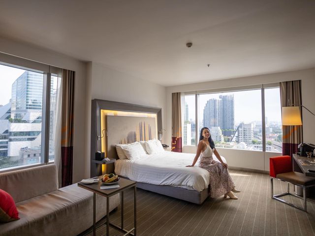 Novotel Bangkok Ploenchit Sukhumvit ที่พักวิวปัง