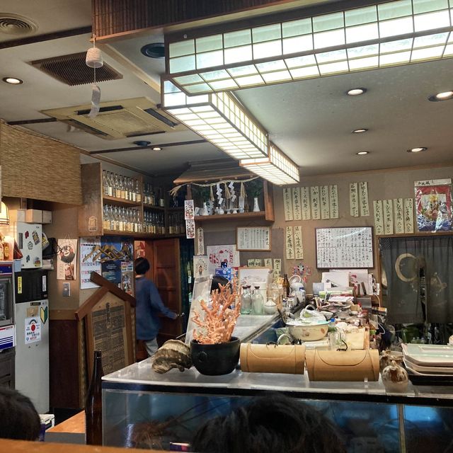 陽気な大将と美味しい海鮮料理を楽しむ❣️