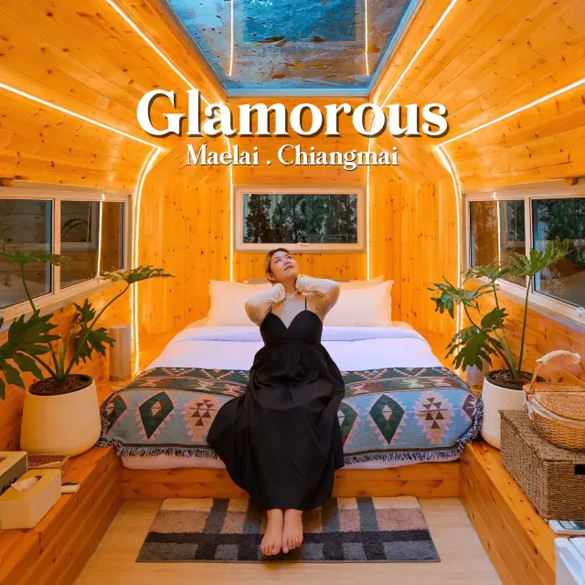 🌲🚌 Glamorous ที่พักสไตล์ Glamping สุดหรูกลางป่า