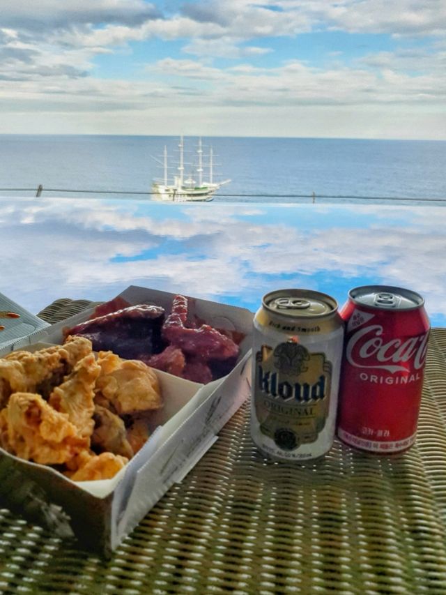 겨울에도 따뜻한 인피니티풀빌라가 있는 비치크루즈🏨