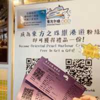 Oriental Cruise in Hongkong. (if you never been to a cruise ship, this is the best to try!! 🛥️