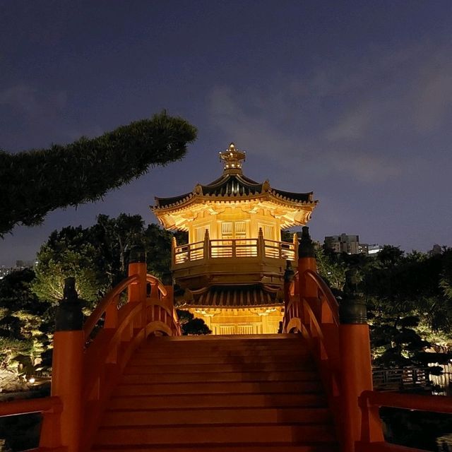 夜遊南蓮園池 静心漫步看建築 夜遊南蓮園池 静心漫步看建築