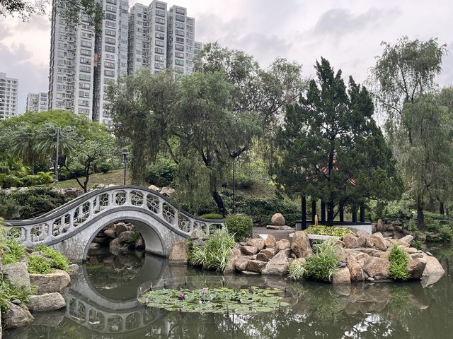 佔地廣闊設施齊全嘅沙田公園