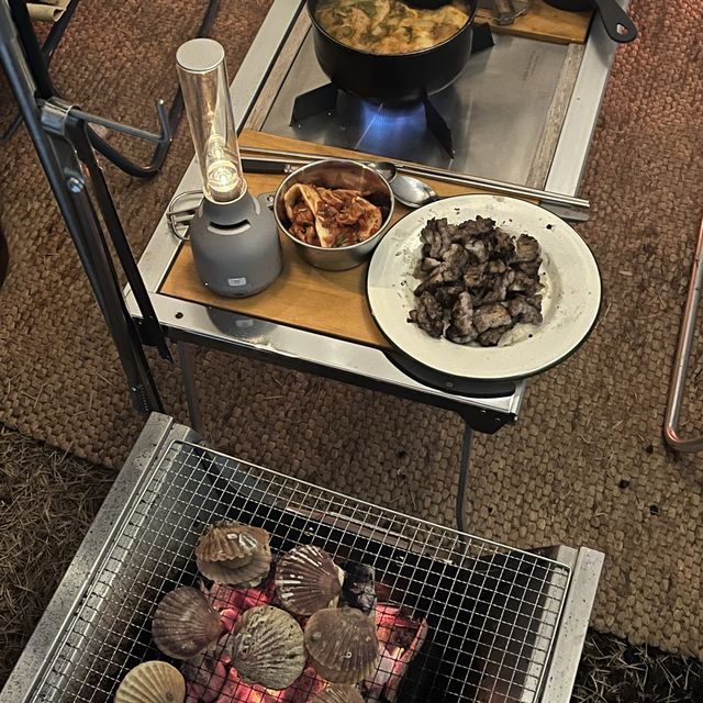우리만 있는 프라이빗 감성 글램핑 ‘예산 파파홈’