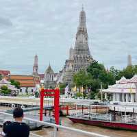 เรานั่งเรือเจ้าพระยาทัวร์ริสท์โบ๊ท(เรือธงฟ้า)🚤 