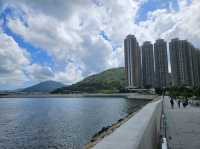 風景優美的將軍澳海濱長廊