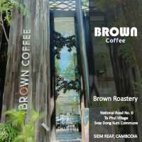 Brown Coffee กาแฟสายพันธุ์เขมร