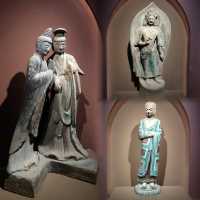 深圳看展~東方微笑~甘肅天水麥積山石窟展