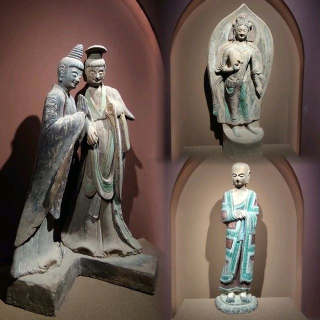 深圳看展~東方微笑~甘肅天水麥積山石窟展