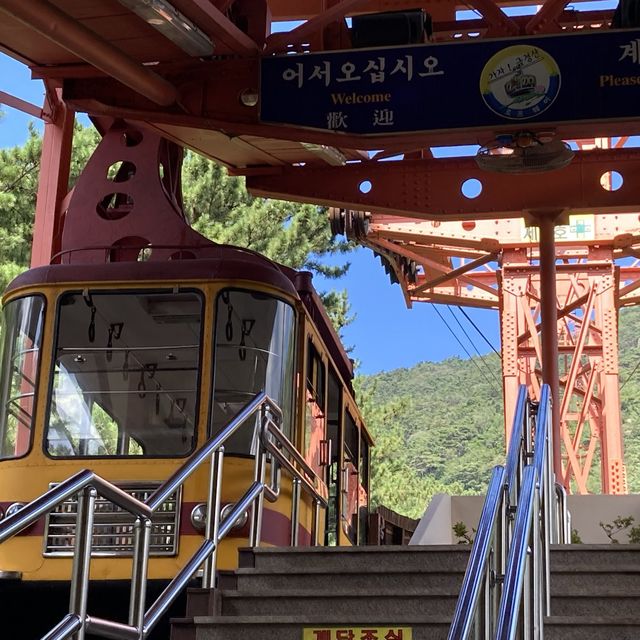 ［釜山］一小時來回快閃登山～金剛山纜車之旅