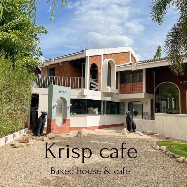Krisp cafe - คาเฟ่เชียงใหม่ขนมอร่อยมุมถ่ายรูปสวย